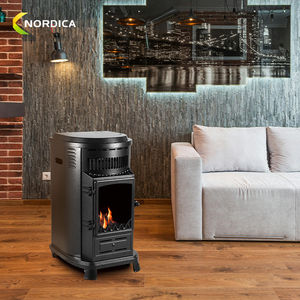 High-efficiency Red Indoor Heater 3.4 Kw Portable Room Gas with Eco Fan System of Power Generation Fh-708f Portable Gas Heater - Product Image 6