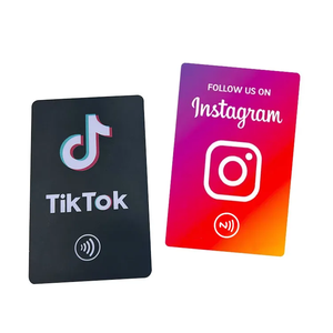 <span class=keywords><strong>Carte</strong></span> PVC NFC Programmable RFID pour Médias Sociaux, Tap-to-Review, <span class=keywords><strong>Carte</strong></span> Cadeau Google YouTube Play, Vente en Gros d'Usine pour Entreprises - Product Image 6