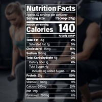 Poudre de protéine de lait au chocolat de marque privée OEM poudre de protéine d'énergie musculaire nutrition sportive poudres d'endurance et d'énergie