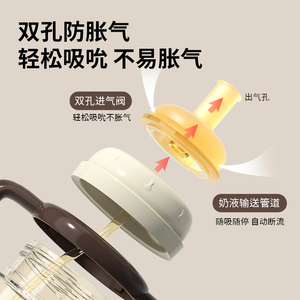 Biberón de silicona multifuncional sin BPA de fábrica superior con pezón de paja a prueba de fugas anticaída Control óptimo del flujo de agua - Product Image 6