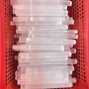 Bacchetta di Selenite grezza naturale all'ingrosso bacchetta di Selenite di pietra grezza - Product Image 4