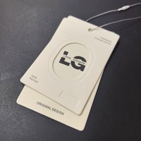 Étiquette de vêtement en papier NFC personnalisée pour vêtements, sacs, chaussures