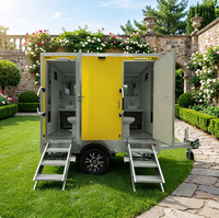 Toilettes mobiles pour personnes âgées, conteneur mobile, système de toilettes publiques, toilettes mobiles économiques