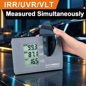 Analyseur de film solaire portable LS101 avec fente de 20 mm pour des tests de performance VLT UV 365 nm et infrarouge 940 nm - Product Image 2