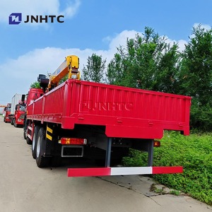 Truk Kargo Sinotruk HOWO 8X4 Dengan <span class=keywords><strong>Crane</strong></span> Truk Pikap Dilengkapi <span class=keywords><strong>Crane</strong></span> 12 Ton Knuckle Boom <span class=keywords><strong>Truck</strong></span> <span class=keywords><strong>Crane</strong></span> - Product Image 5