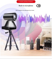 PTZ-Kamera mit Mikrofon, 12-fach Optischer Zoom, 4K 30fps, 1080P 60fps, 72,5° Weitwinkel, USB-Konferenzkamera für Besprechungsräume und Fabriken