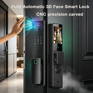 Cerradura Inteligente Glomarket Totalmente Automática con Reconocimiento Facial 3D, Videoportero WiFi Tuya, Cerradura Digital con Huella Dactilar - Product Image 1