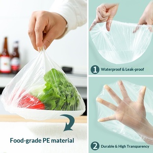 <span class=keywords><strong>Film</strong></span> alimentaire jetable en PE de qualité alimentaire, longueur 36 cm, pour la conservation des plats et des fruits/légumes à usage domestique, vente en gros - Product Image 4