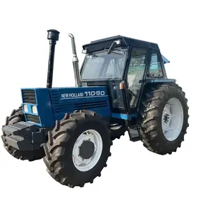 Gebruikte Tractor Fiat 110-90 110pk 4wd 6 Cilinders Wheel Farm Orchard Compact Tractor Landbouwmachines 110-90