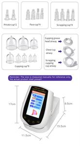 Appareil de thérapie par aspiration et roulement pour le lifting des hanches, l'amélioration de la poitrine, le drainage lymphatique, le massage de la poitrine et des seins, traitement - Product Image 5