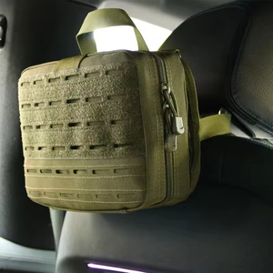 Pochette Admin Molle Tactique Améliorée Grande Capacité EDC pour Appuie-tête de Voiture avec Fixation Détachable à Libération Rapide et Support pour Appuie-tête - Product Image 1