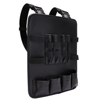 Sac de poitrine fonctionnel pour barbiers, sac en cuir pour ciseaux de barbier, sac pour tondeuses et accessoires, sac à outils de type sac à dos