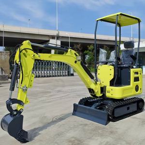 Livraison gratuite EPA Mini pelle Mini excavatrice Excavatrices agricoles 1 tonne Chenille <span class=keywords><strong>Moteur</strong></span> Mini pelle Minibagger Prix - Product Image 1