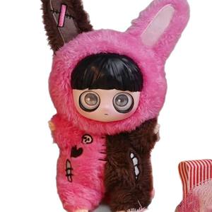 Kiki ชุดกล่องปริศนาทางการสำหรับตุ๊กตาสำนักงานแบบมือถือทันสมัยรูปตุ๊กตาผ้ากำมะหยี่มีสไตล์ของขวัญอนุภาคนาโนที่เติมเต็ม - Product Image 4