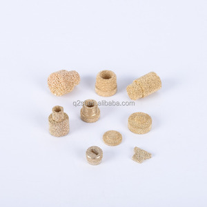 1/2 inch đồng thau thiêu kết khí nén xả Muffler với chủ đề bộ phận khí nén - Product Image 3