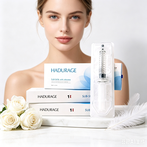 Relleno Corporal Subcutáneo Hadurage 20ml, 26mg/ml, Inyección <span class=keywords><strong>de</strong></span> Ácido Hialurónico Reticulado para Senos y Glúteos, OEM, ODM, Venta al por Mayor, <span class=keywords><strong>Precio</strong></span> Bajo - Product Image 1