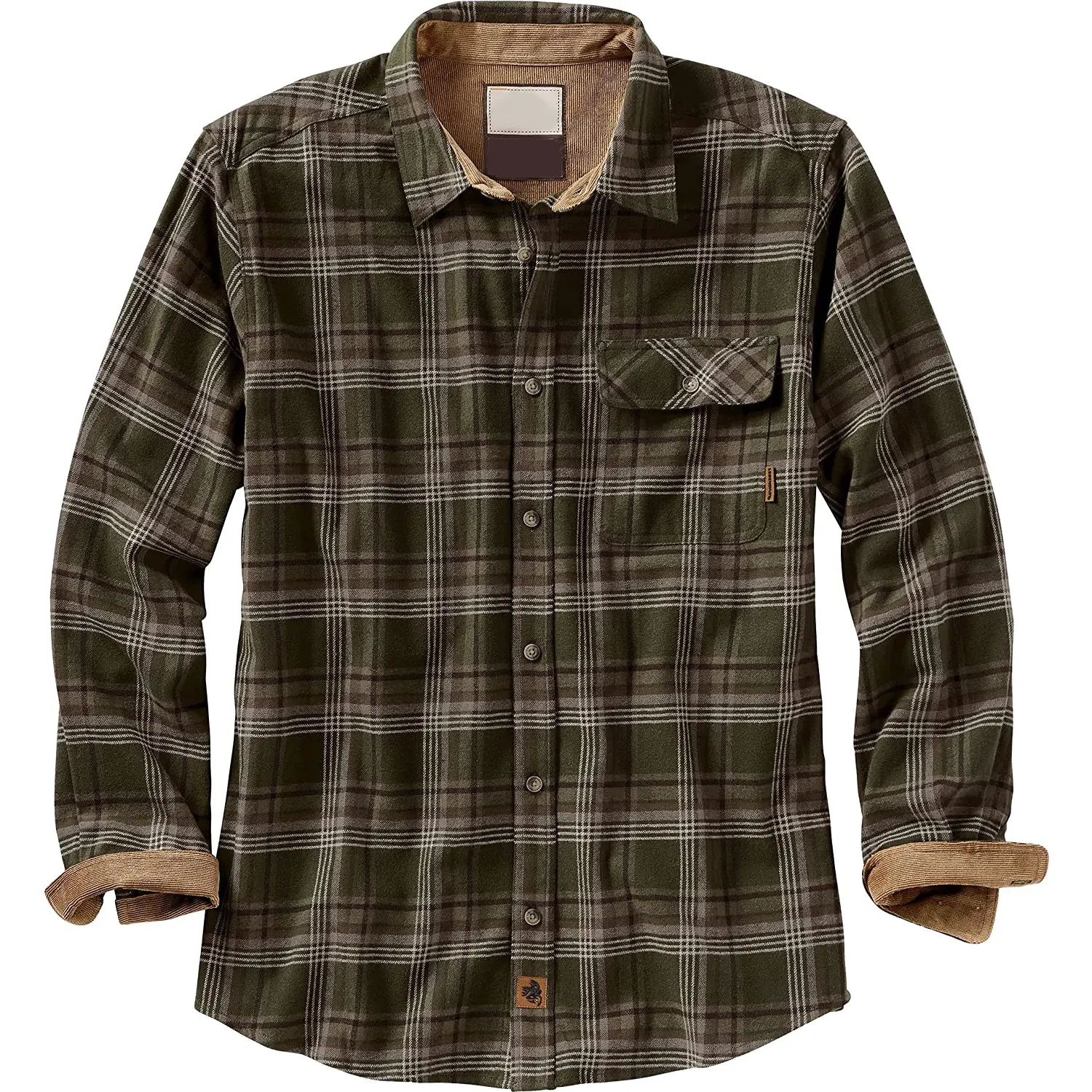 Fabrik benutzer definierte hochwertige Stoff Baumwolle Männer Langarm angepasst Plaid Herbst Casual Snaps Trend ing Flanell Herren Shirt