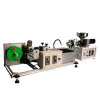 Extrudeuse de laboratoire compacte en plastique pour bureau, machine d'extrusion de filament d'imprimante 3D à vis simple