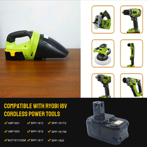 <span class=keywords><strong>Lithium</strong></span>-Ion pin dung lượng cao <span class=keywords><strong>18</strong></span> <span class=keywords><strong>Volt</strong></span> 4000mAh 5000mAh 6000mAh cho <span class=keywords><strong>Ryobi</strong></span> p108 một + cộng với 18650 <span class=keywords><strong>18</strong></span> V NCM nach BATTERIE 7 750 gam - Product Image 3