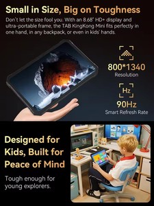 CUBOT Tab Kingkong Mini Rugged <b>Tablet</b> Unisoc T615 <b>4G</b> 8.68-inch 90Hz 6GB+128GB Camping Light 10200mAh Battery 33W Android 15 - Product Image 3