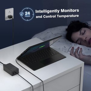 Chargeur d'ordinateur portable 65W pour Microsoft <span class=keywords><strong>Surface</strong></span> 20W <span class=keywords><strong>USB</strong></span> <span class=keywords><strong>C</strong></span> Port Safe Fiable Compatible <span class=keywords><strong>Surface</strong></span> Pro 3/4/5/6/7/8/9 Enhanced 80W Output - Product Image 3
