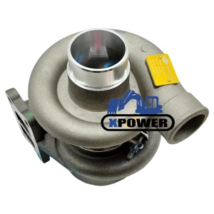 Nouveau turbocompresseur XPower 1076338 107-6338 49179-02270 pour excavatrice sur chenilles 3046 TD06H-16M Noir/Argent Garantie de 6 mois - Product Image 1