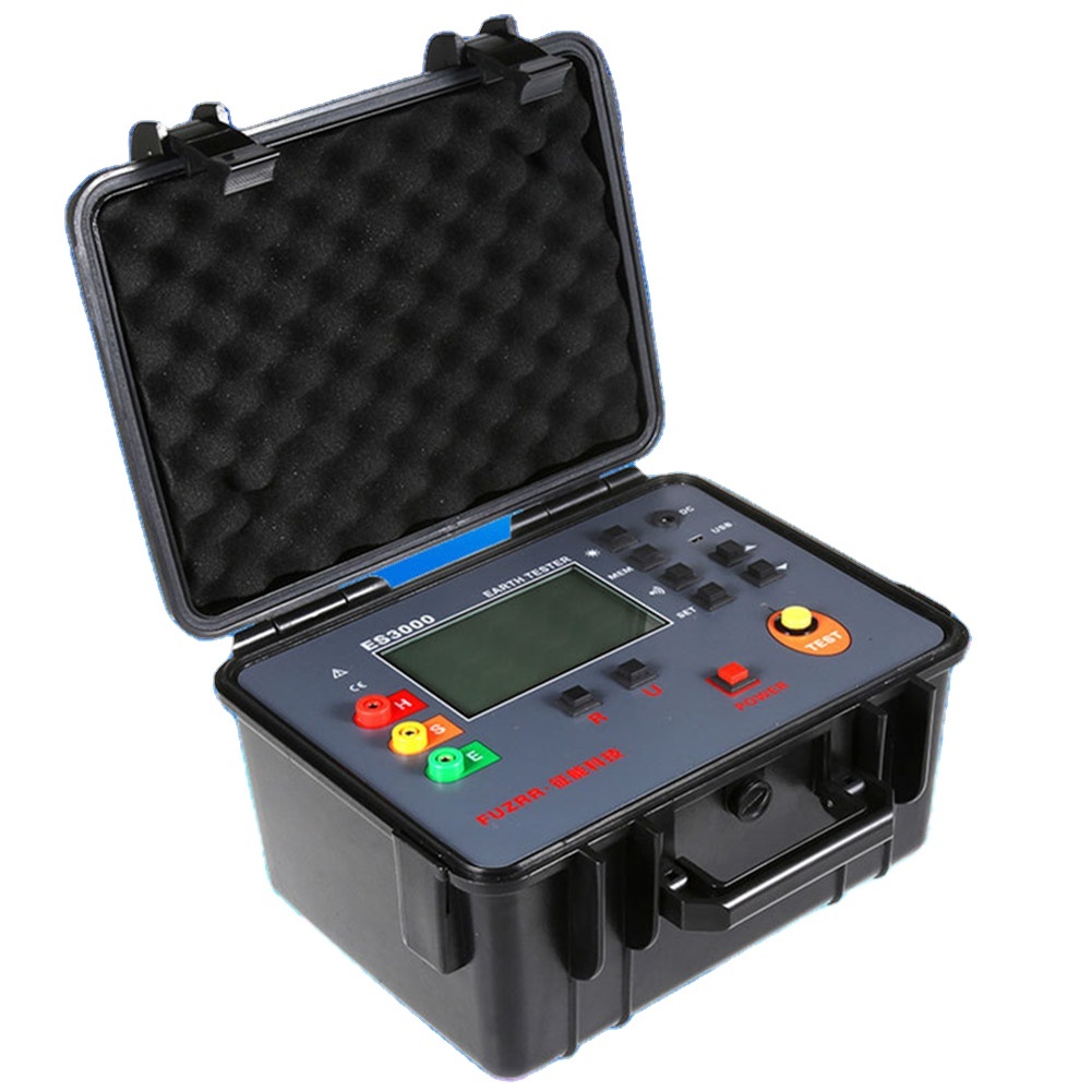 FUZRR ES3000 Digital Insulation Resistance Meters Ground Resistance Testers AC Voltage Measurement Earth Resistance Testers