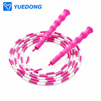 YUEDONG Corde à sauter perlée professionnelle Freestyle, durable, de haute qualité, unisexe, anti-emmêlement, réglable, pour le fitness