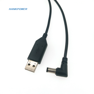 Bộ Sạc Tăng Áp Nguồn DC Góc Phải Chất Lượng Cao Bộ Sạc Tăng Áp 5.5X2.1 Mm Cáp USB DC 5V Đến 12V Cho <span class=keywords><strong>Modem</strong></span> Bộ Định Tuyến Wifi - Product Image 3
