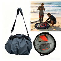 Sac de rangement pour combinaison de plongée, sac de change de plage et de surf avec bandoulière et poignée pour la natation et la plongée