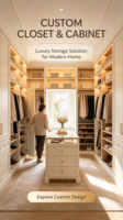 Armoire sur mesure pleine hauteur pour toute la maison ; Meubles de chambre en bois massif ; Meubles en bois modernes minimalistes de style ouvert, faciles à assembler