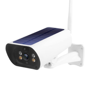 กล้องวงจรปิดพลังงานแสงอาทิตย์กลางแจ้ง เลนส์ 4 มม. ภาพสีเต็มรูปแบบในเวลากลางคืน ไร้สาย รองรับ WiFi จัดเก็บข้อมูลบนคลาวด์ พร้อมระบบสื่อสารด้วยเสียงและสัญญาณเตือนภัย - Product Image 5