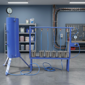 Aparato Profesional para Pruebas de Permeabilidad del Cemento en Múltiples Ubicaciones y Sistema de Prueba de Penetración de Agua a Alta Presión - Product Image 2