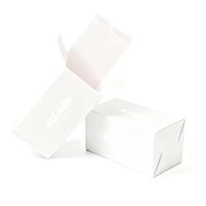 High-End Recyclable Paperboard <b>Folder</b> Gift Box with UV Coating & Embossing Custom Logo Customized Size for Cosmetics & Earphones - Product Image 4