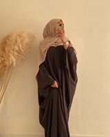 Nouvelle Abaya 2022, robe musulmane, hijab, kaftan, Abaya, costumes musulmans du Moyen-Orient, vêtements islamiques