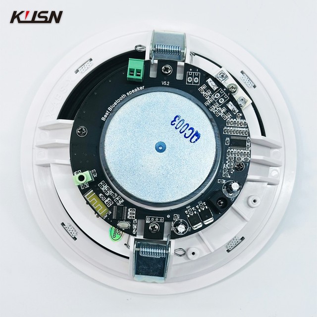 5.25 Inch 2 Units  Active Wireless Ceiling Speaker a Pair Ultra-thin in Ceiling Mounted Speakers PA System Home Theater