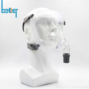 Masque CPAP universel de remplacement, confortable et adapté aux soins de santé, masque respiratoire élastomère <span class=keywords><strong>pour</strong></span> l'<span class=keywords><strong>apnée</strong></span> <span class=keywords><strong>du</strong></span> <span class=keywords><strong>sommeil</strong></span>, masque facial complet <span class=keywords><strong>pour</strong></span> dormir - Product Image 4