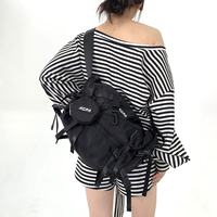 Sac bandoulière personnalisé Y2K pour femme avec boucle à pompon, sac à main rétro style Spicy Girl