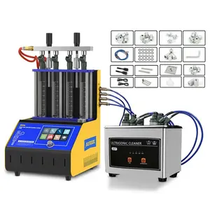 AUTOOL CT180 Intelligent Upgrade Fuel Injector Tester Cleaning Machine 4 Cylinders Injector Ultrasonic Cleaner