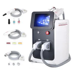 Pro 3in1 Elight Penghilang Rambut Permanen, Mesin Penghilang Tato Laser YAG Profesional