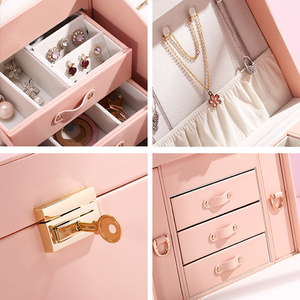 Ballerine blanche de luxe personnalisée <span class=keywords><strong>boîte</strong></span> <span class=keywords><strong>à</strong></span> musique <span class=keywords><strong>boîte</strong></span> <span class=keywords><strong>à</strong></span> <span class=keywords><strong>bijoux</strong></span> <span class=keywords><strong>pour</strong></span> femmes filles collection de <span class=keywords><strong>bijoux</strong></span> - Product Image 3