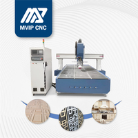 Routeur CNC ATC 1325 pour meubles en bois |   Table à vide |   Machine CNC 4-en-1 pour la découpe, le fraisage et le perçage