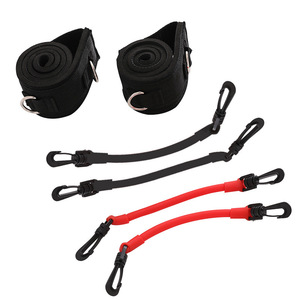 Ensemble d'entraînement de puissance pour les jambes Dripping Leg Power Trainer, 6 pièces, avec tensionneur de bande élastique, pour l'entraînement de sprint et de squat sur les genoux - Product Image 5