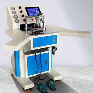 Cnc Tenoner Touchscreen <b>Corner</b> Nailing Machine 1m Max Length Semi Automatic Woodworking Machinery For Picture Frame Making - Product Image 4