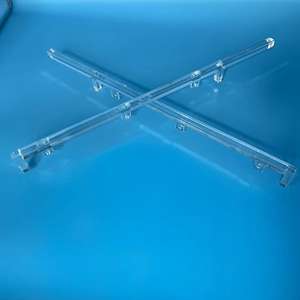 מותאם אישית חום עמיד בחום שקוף סיליקה מרובע קוורץ בצורת מיוחד מוט קוורץ - Product Image 5