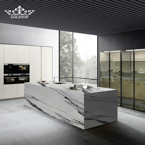 Dalles et carreaux de marbre blanc Panda de luxe TMZ STONE ODM OEM pour plans de travail et îlots - Product Image 4