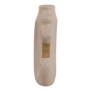 Vaso Astratto Ecomix: Scultura Moderna con Manico per Arredamento Soggiorno e Esposizione Decorativa - Product Image 4