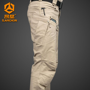 Migliori pantaloni mobili tattici grigio Ix7 Patalon Homme Cargo Avec Poche - Product Image 1