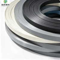 Bande de chantournage en PVC ABS à bonne flexibilité, bande de chantournage plastique à grain de bois personnalisée, directement de l'usine, pour meubles en panneaux à base de bois