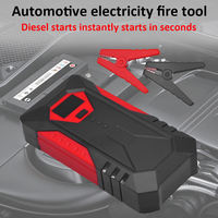 Démarreur de Voiture 12V en Gros, Alimentation d'Urgence, Booster Portable, Batterie Externe 65W, Chargeur Rapide pour Moto et Camion